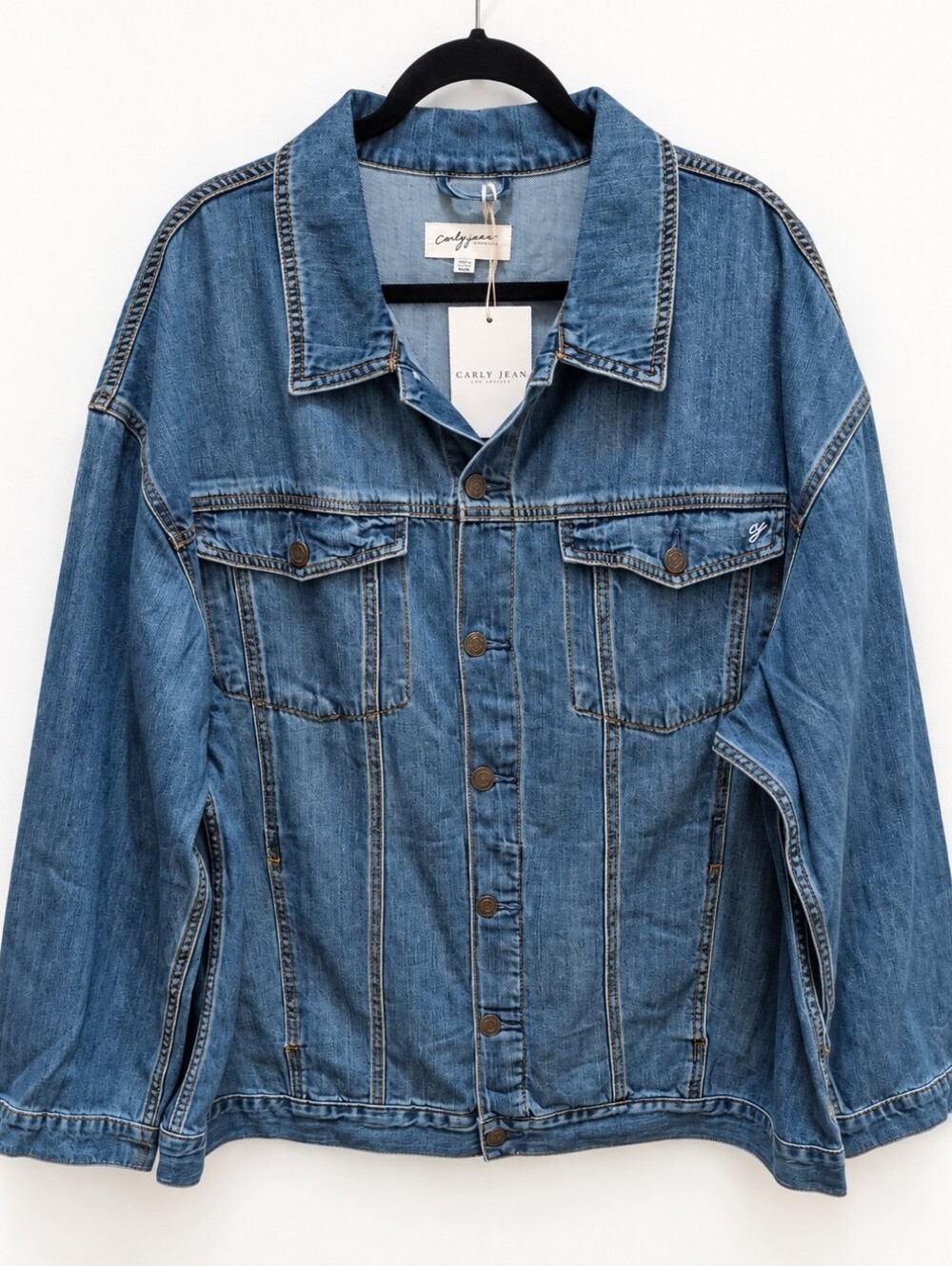 Carly Jean Los Angeles Hunter Denim Jacket – Size 3X – NWT